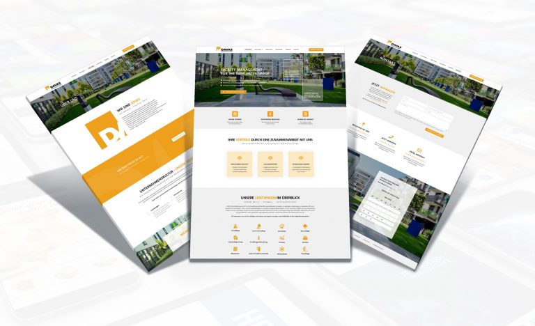 DAVAS-Webdesign-Mockup